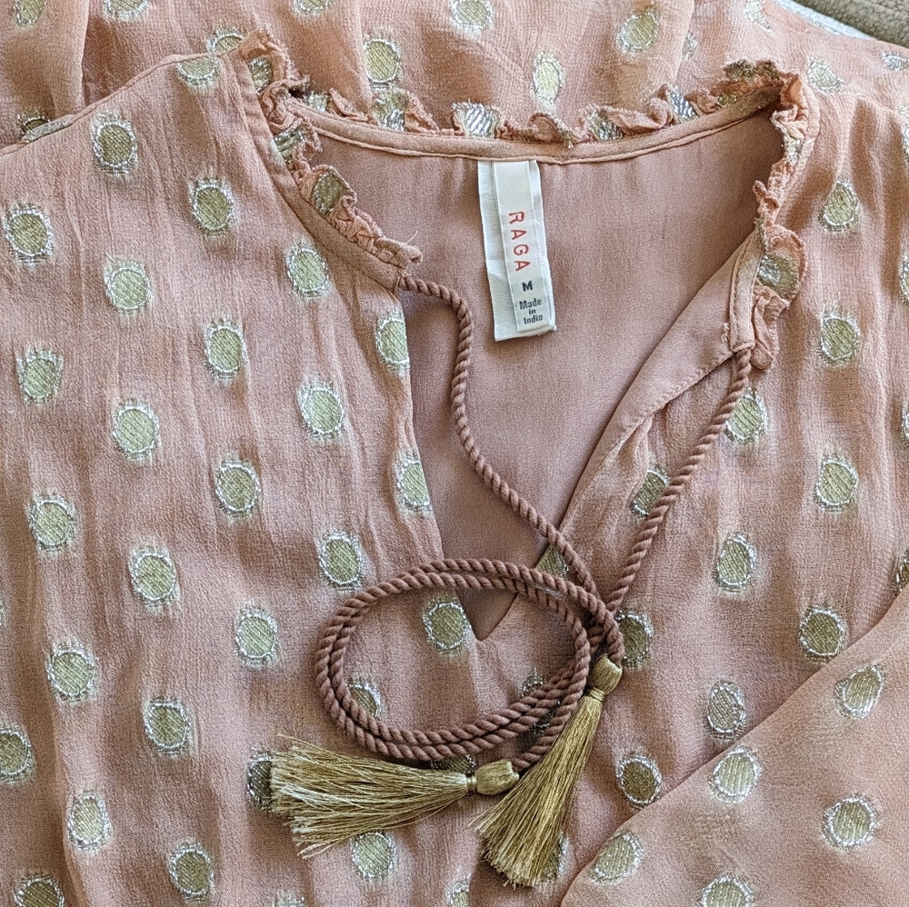 Raga Kenna Metallic-Dot Dress - Picture 7 of 9